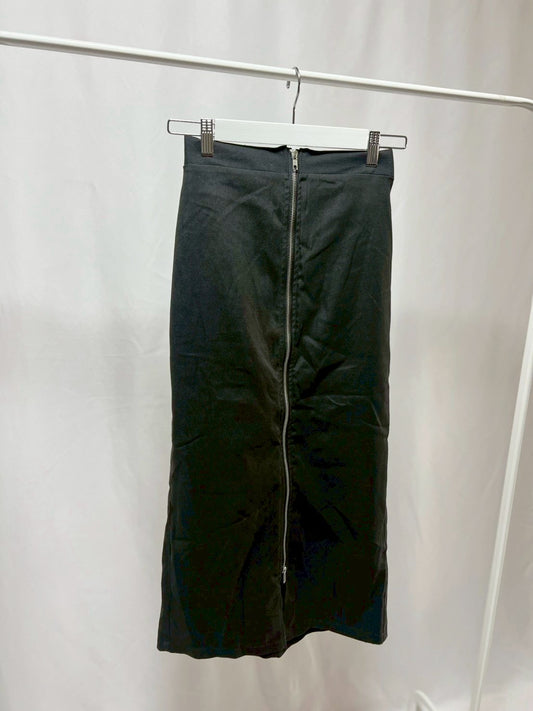 3-25フロントジップタイトスカート