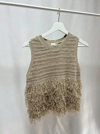 3-24 フリンジベストトップス