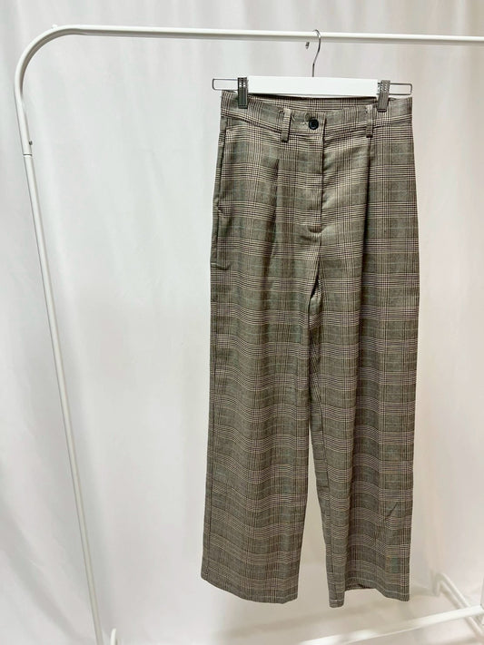 2501227チェックパンツ