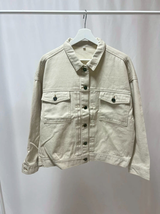 2500016アイボリーデニムジャケット